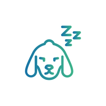 Caninsulin.com dog sleeping icon